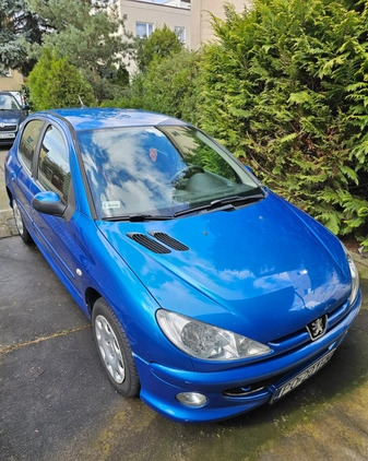 Peugeot 206 cena 7100 przebieg: 134092, rok produkcji 2007 z Poznań małe 154